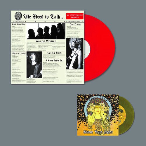 Frightwig - We Need To Talk [Red Vinyl plus Bonus 7"] (New Vinyl LP) - Mad World Records