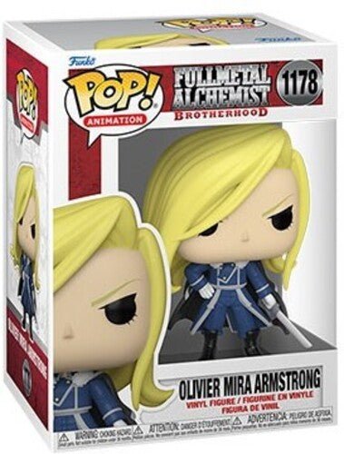 Full Metal Alchemist: Brotherhood - Olivier Armstrong w/Sword #1178 - (Funko Pop) - Mad World Records