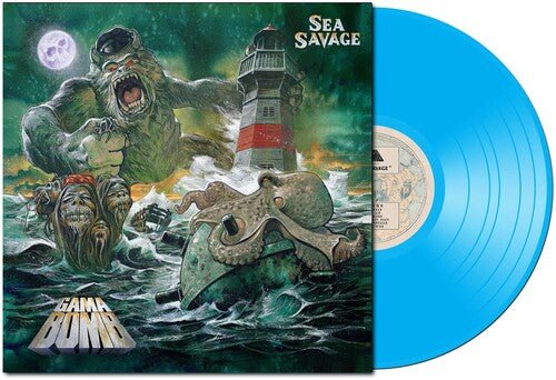 Gama Bomb - Sea Savage [Sea Blue Vinyl] (New Vinyl LP) - Mad World Records