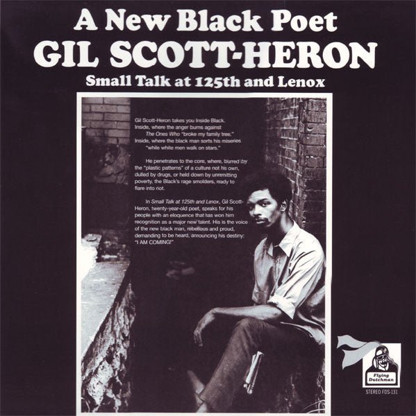 Gil Scott - Heron - Small Talk At 125th And Lenox (Used Vinyl LP) - Mad World Records