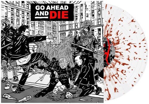 Go Ahead & Die - Go Ahead and Die [Clear w/ Red Splatter Vinyl] (New Vinyl LP) - Mad World Records