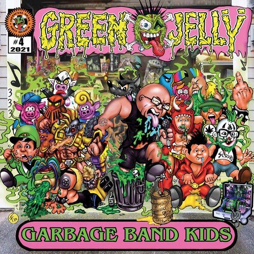 Green Jelly - Garbage Band Kids [Green Vinyl] (New Vinyl LP) - Mad World Records