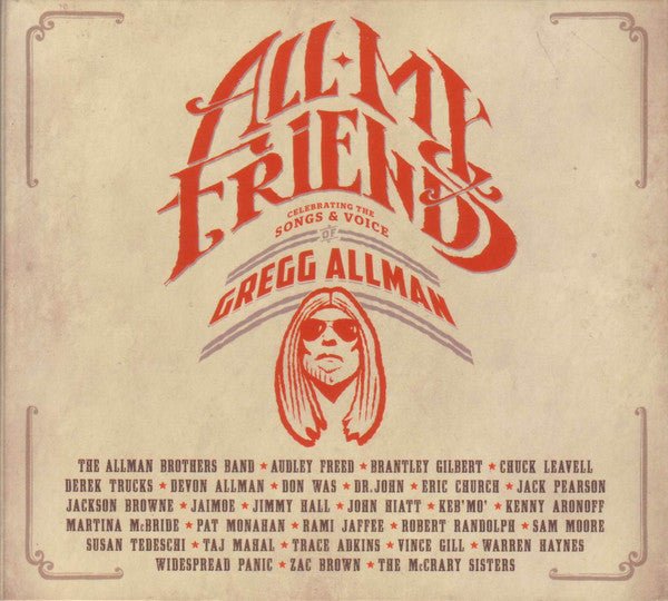 Gregg Allman - All My Friends Celebrating The Songs & Voice Of Gregg Allman [2xCD + DVD] (Used CD) - Mad World Records