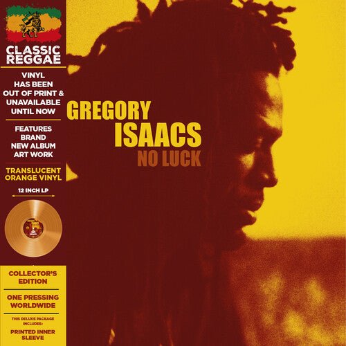 Gregory Isaacs - No Luck [Orange Vinyl] (New Vinyl LP) - Mad World Records