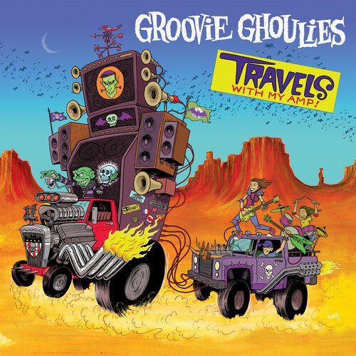 Groovie Ghoulies - Travels With My Amp (New Vinyl LP) - Mad World Records