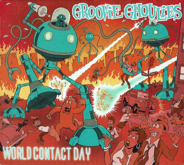 Groovie Ghoulies - World Contact Day (New CD) - Mad World Records