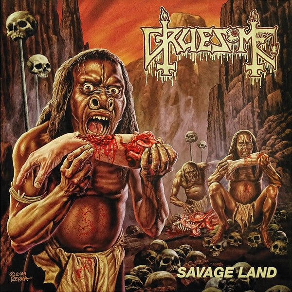 Gruesome - Savage Land [Blood Red Cloudy Effect Vinyl] (New Vinyl LP) - Mad World Records