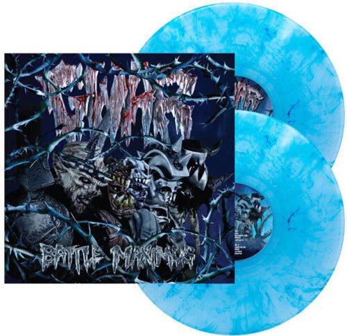 Gwar - Battle Maximus (10th Anniversary) [Blue w/ Dark Blue Swirl Vinyl] (New Vinyl LP) - Mad World Records