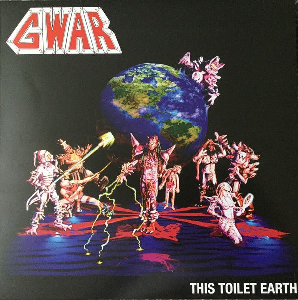 Gwar - This Toilet Earth [Red & Black Split] (New Vinyl LP) - Mad World Records