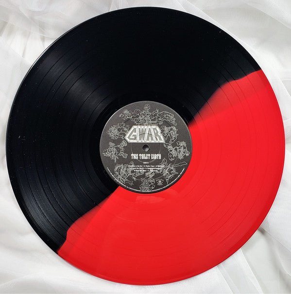 Gwar - This Toilet Earth [Red & Black Split] (New Vinyl LP) - Mad World Records