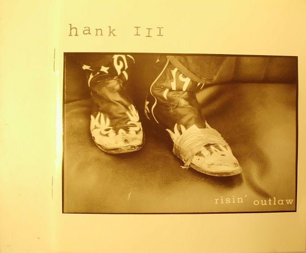 Hank 3 Williams - Risin' Outlaw (New CD) - Mad World Records