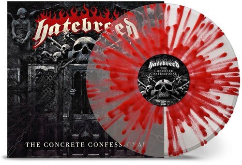 Hatebreed - The Concrete Confessional [Clear Red Splatter Vinyl] (New Vinyl LP) - Mad World Records