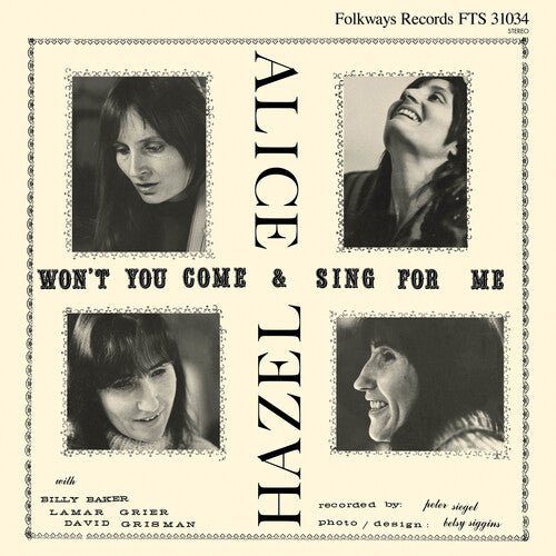 Hazel Dickens & Alice Gerrard - Won't You Come and Sing For Me? (New Vinyl LP) - Mad World Records