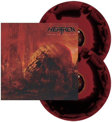 Heathen - Empire Of The Blind (Red & Black Swirl Vinyl) (New Vinyl LP) - Mad World Records