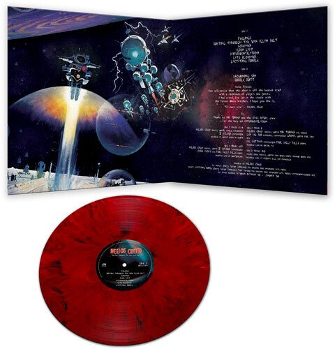 Helios Creed - Busting Through The Van Allan Belt [Red Marble Vinyl] (New Vinyl LP) - Mad World Records