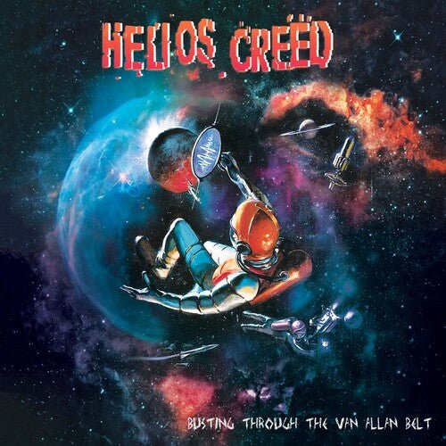 Helios Creed - Busting Through The Van Allan Belt [Red Marble Vinyl] (New Vinyl LP) - Mad World Records