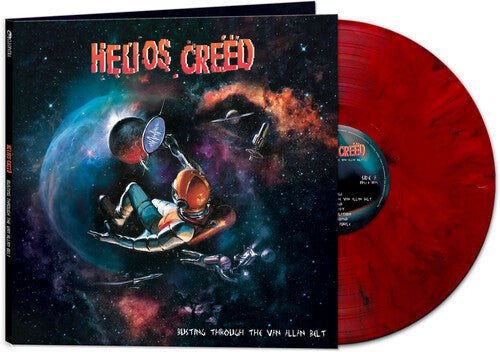 Helios Creed - Busting Through The Van Allan Belt [Red Marble Vinyl] (New Vinyl LP) - Mad World Records