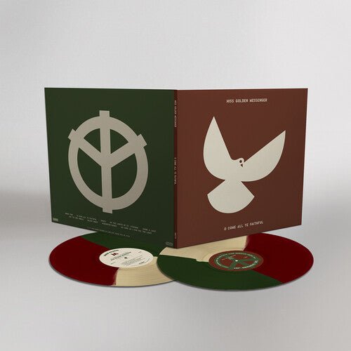 Hiss Golden Messenger - O Come All Ye Faithful [Bone Green Red Vinyl] (New Vinyl LP) - Mad World Records