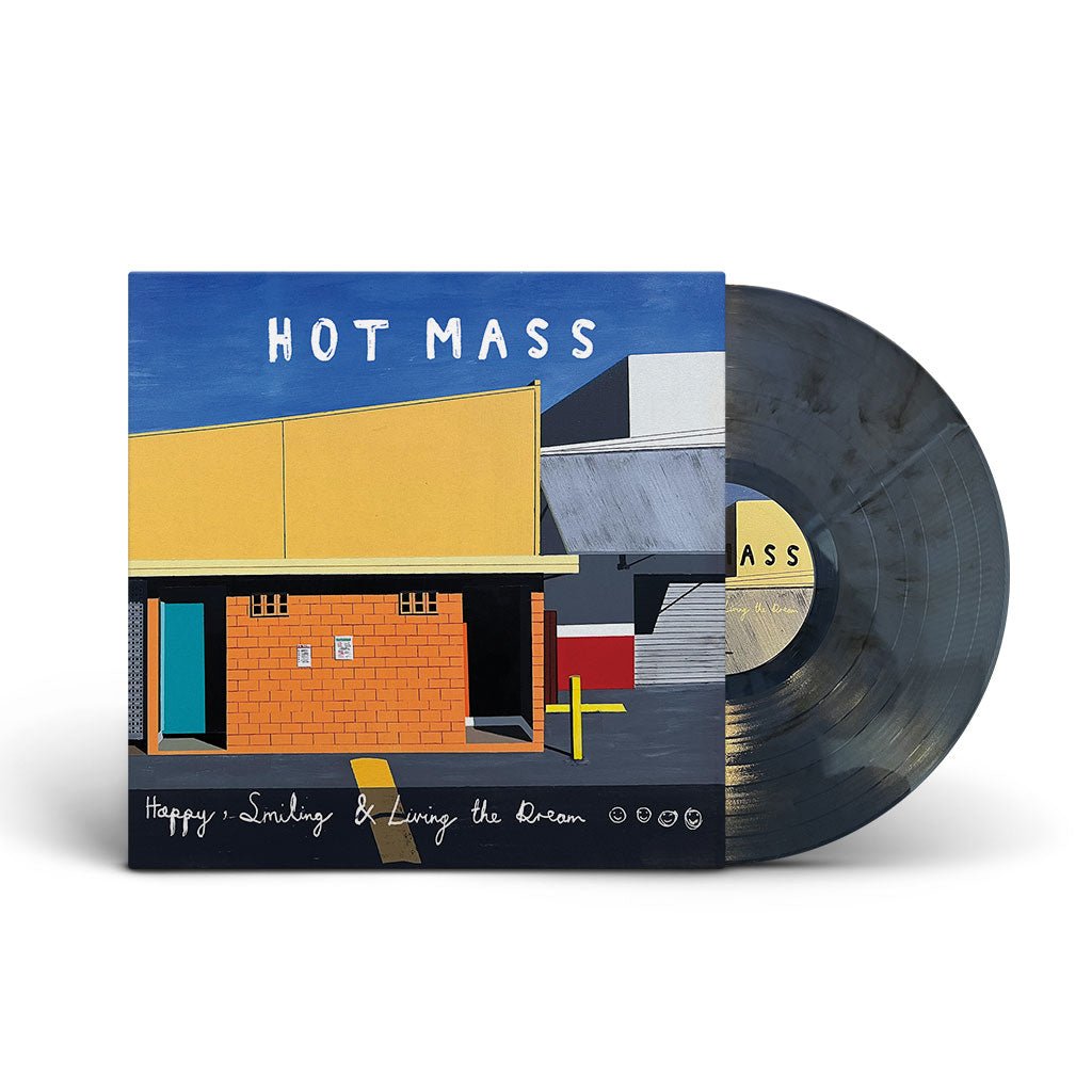 Hot Mass - Happy, Smiling & Living The Dream [Colored Vinyl] (New Vinyl LP) - Mad World Records