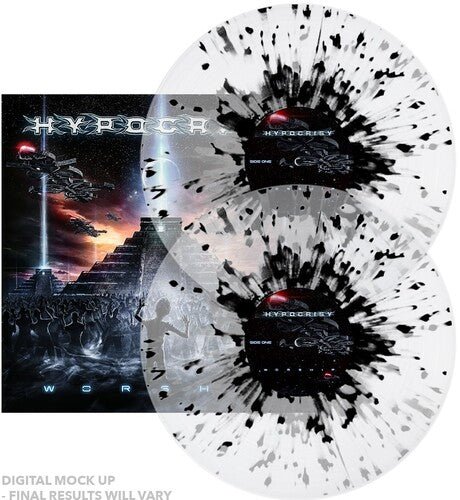 Hypocrisy - Worship [Clear with Black Splatter Vinyl] (New Vinyl LP) - Mad World Records