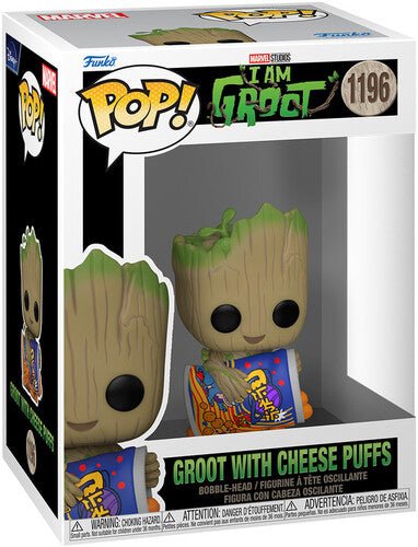 I Am Groot - Groot Shorts w/ Cheese Puffs #1196 (Funko Pop) - Mad World Records