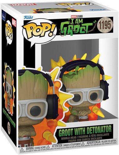 I Am Groot - Groot Shorts w/ Detonator #1195 (Funko Pop) - Mad World Records