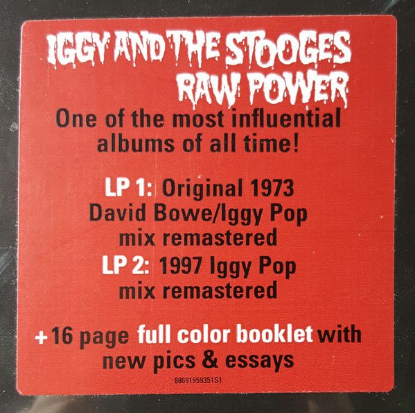 Iggy and the Stooges - Raw Power (New Vinyl LP) - Mad World Records