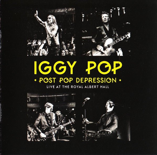 Iggy Pop - Post Pop Depression Live at the Royal Albert Hall (Used 2xCD & Blu - ray) - Mad World Records