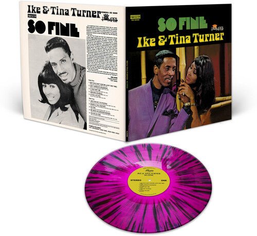 Ike & Tina Turner - So Fine [Purple & Black Splatter] (New Vinyl LP) - Mad World Records