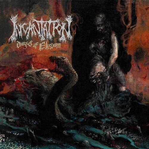 Incantation - Dirges of Elyzium [Orange / Black Marble Vinyl] (New Vinyl LP) - Mad World Records