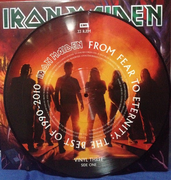 Iron Maiden - From Fear to Eternity: The Best of 1990 - 10 [Picture Disc] (New Vinyl LP) - Mad World Records