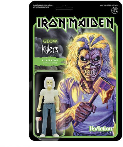 Iron Maiden - Killer Eddie (Glow) (ReAction Figures) - Mad World Records