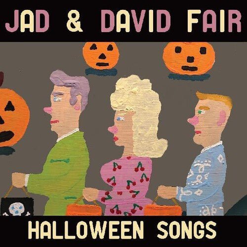 Jad & David Fair - Halloween Songs [Orange with Black Swirl Vinyl] (New Vinyl LP) - Mad World Records