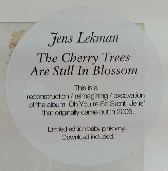 Jens Lekman - Cherry Trees Are Still In Blossom [Baby Pink Vinyl] (New Vinyl LP) - Mad World Records