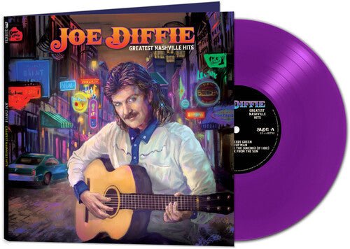 Joe Diffie - Nashville Hits [Purple Vinyl] (New Vinyl LP) - Mad World Records