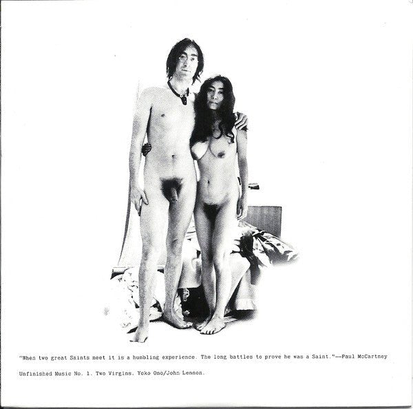 John Lennon & Yoko Ono - Two Virgins (New CD) - Mad World Records