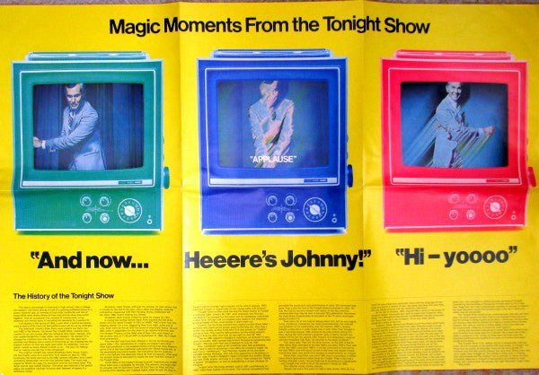 Johnny Carson - Here's Johnny.... Magic Moments From The Tonight Show (Used Vinyl LP) - Mad World Records