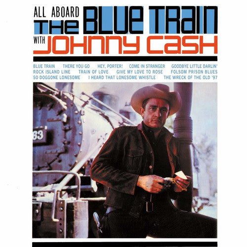 Johnny Cash - All Aboard The Blue Train With Johnny Cash (New Vinyl LP) - Mad World Records