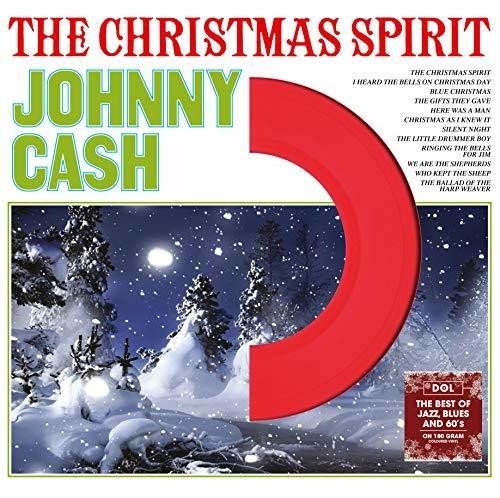 Johnny Cash - Christmas Spirit [Red Vinyl Import] (New Vinyl LP) - Mad World Records