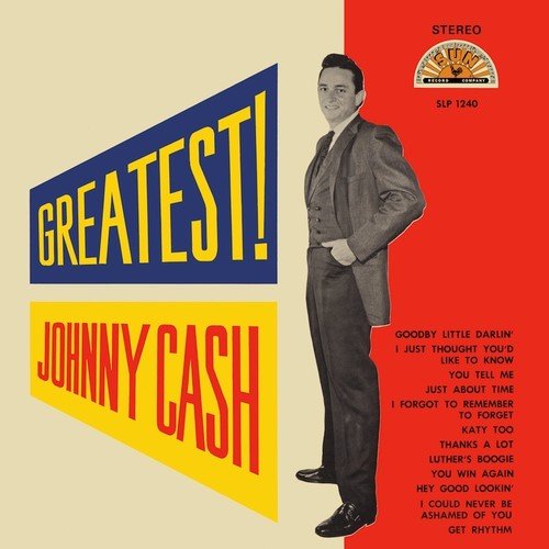 Johnny Cash - Greatest! (New Vinyl LP) - Mad World Records