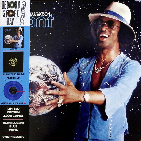 Johnny "Guitar" Watson - Giant [Translucent Blue] (New Vinyl LP) - Mad World Records