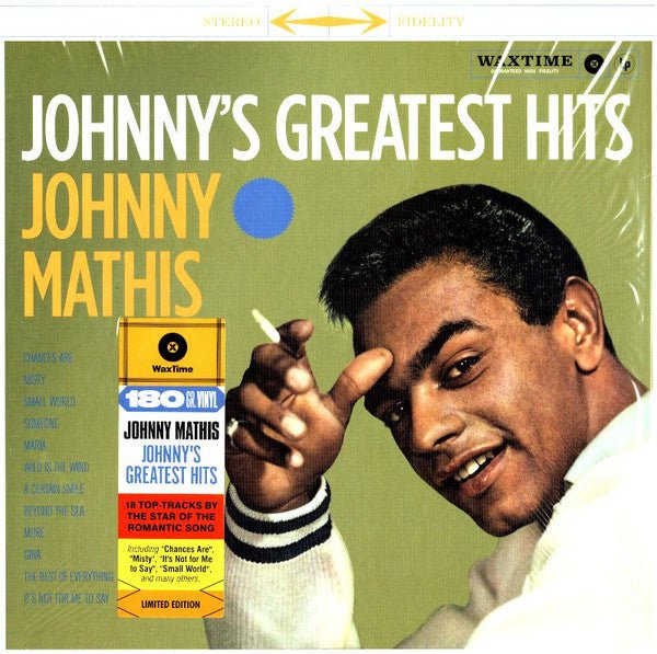 Johnny Mathis - Johnny's Greatest Hits [180 - Gram Import] (New Vinyl LP) - Mad World Records