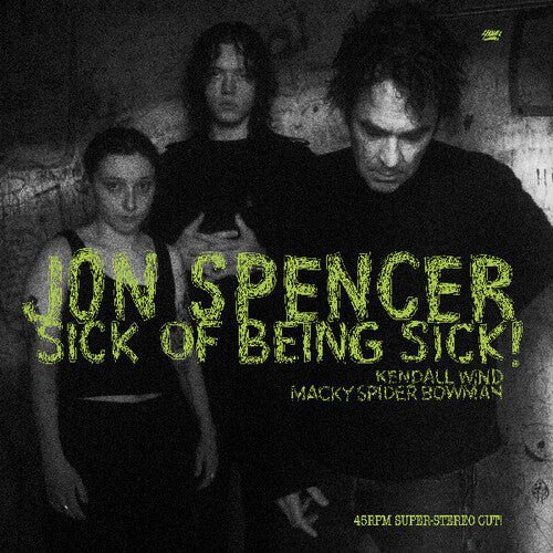 Jon Spencer - Sick Of Being Sick [Clear Vinyl] (New Vinyl LP) - Mad World Records