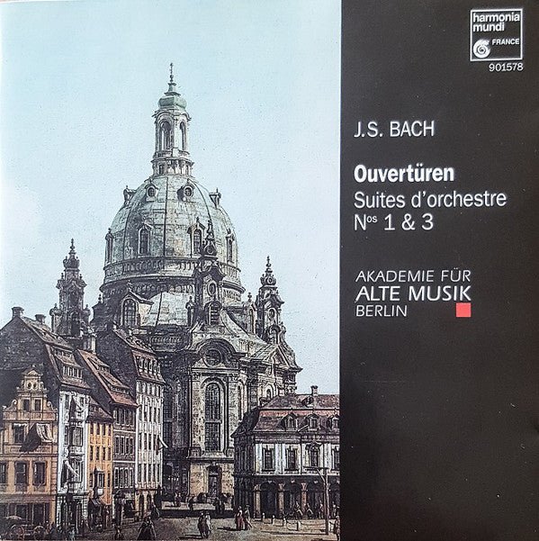 J.S. Bach - Ouverturen: Suites d'orchestre Nos 1 & 3 (Used CD) - Mad World Records