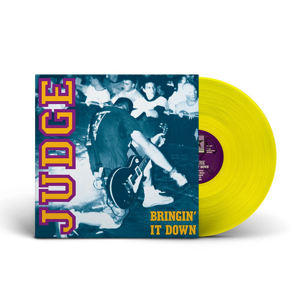 Judge - Bringin' It Down [Yellow Vinyl] (New Vinyl LP) - Mad World Records