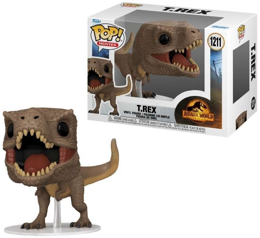Jurassic World Dominion - T - Rex #1211 (Funko Pop) - Mad World Records