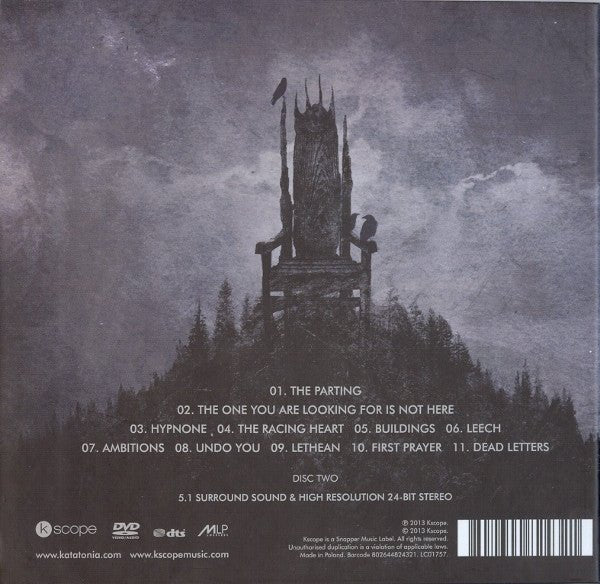 Katatonia - Dethroned & Uncrowned (New CD & DVD) - Mad World Records