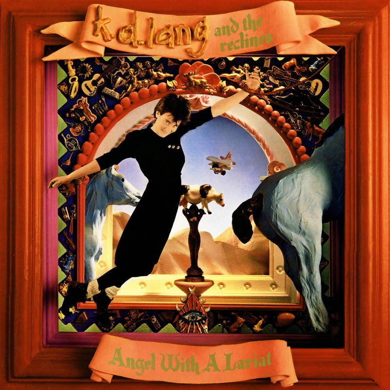 K.D. Lang & The Reclines - Angel With A Lariat [Translucent Red] (New Vinyl LP) - Mad World Records