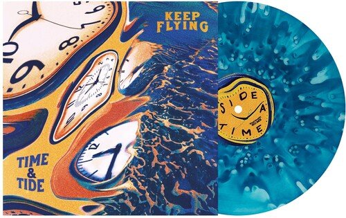 Keep Flying - Time & Tide [Blue Vinyl] (New Vinyl LP) - Mad World Records