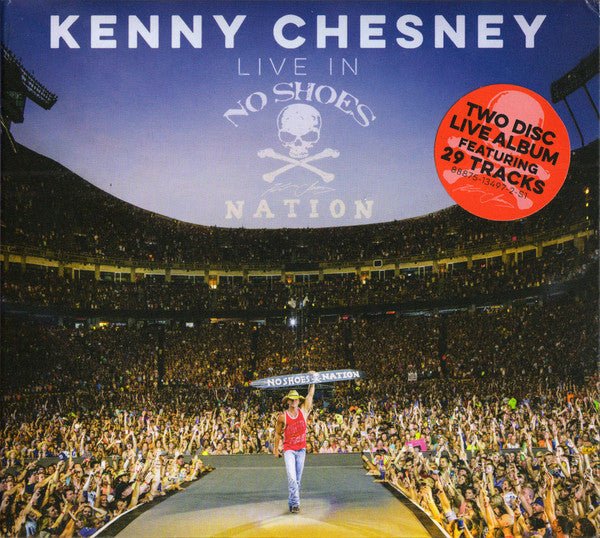 Kenny Chesney - Live in No Shoes Nation (New CD) - Mad World Records